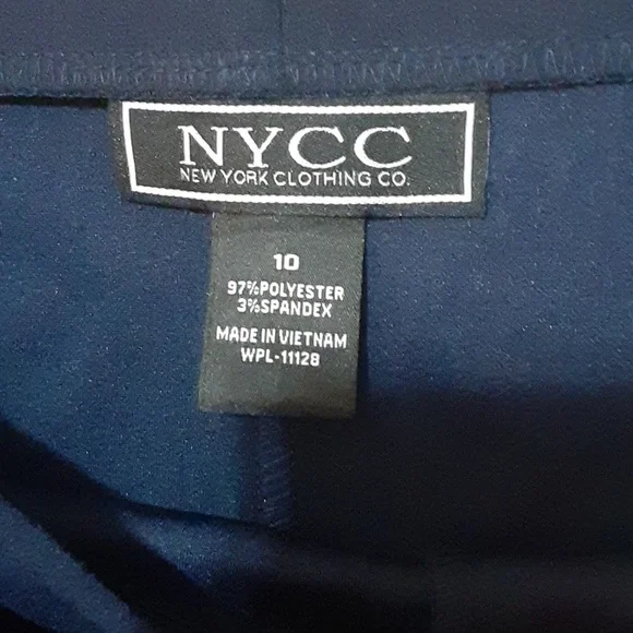 Navy High Waist Shorts - Picture 4 of 8